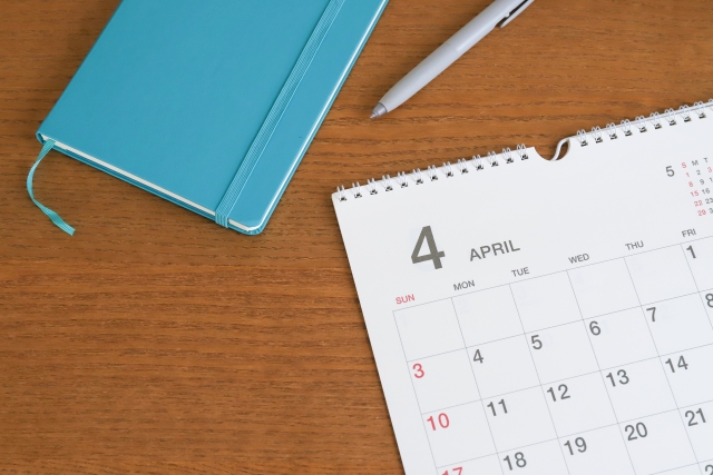 4月のホエールウォッチングツアースケジュール