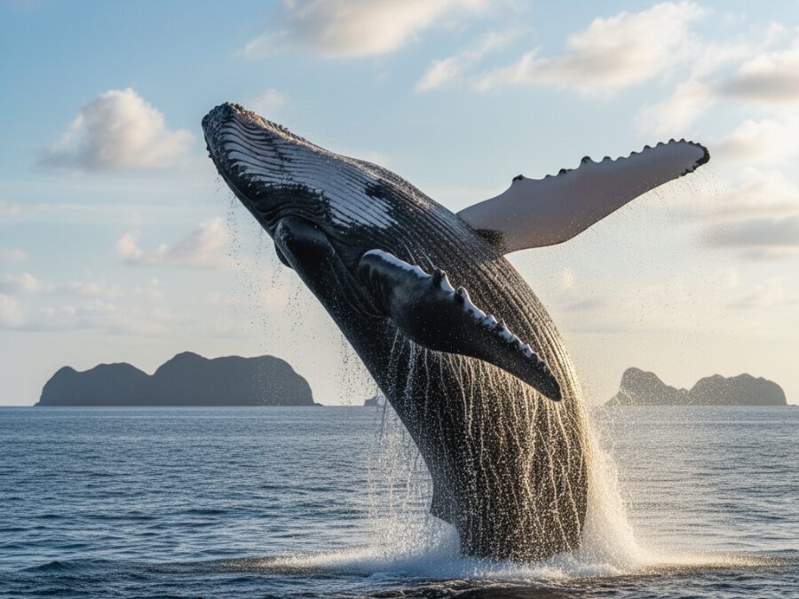 ホエールウォッチング　クジラ